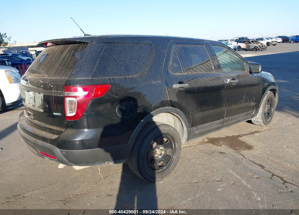 2014 FORD UTILITY POLICE INTERCEPTOR VIN: 1FM5K8AR8EGC40483