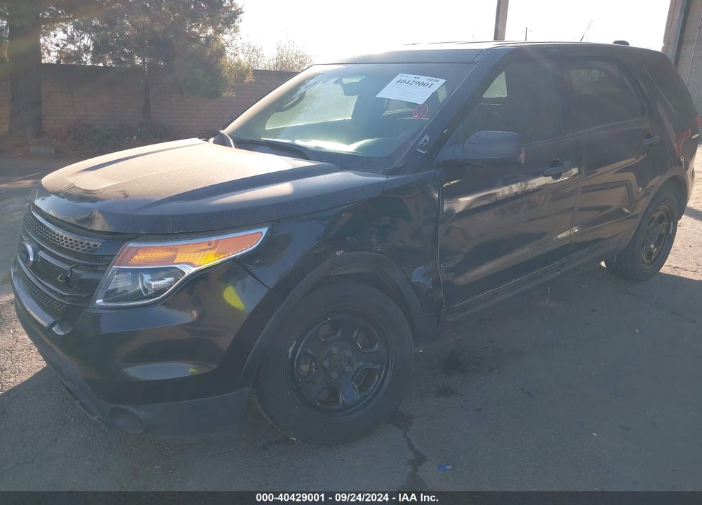 2014 FORD UTILITY POLICE INTERCEPTOR VIN: 1FM5K8AR8EGC40483