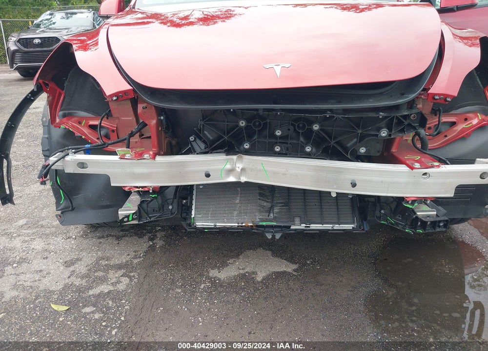 2022 TESLA MODEL Y LONG RANGE DUAL MOTOR ALL-WHEEL DRIVE VIN: 7SAYGDEE8NA005045