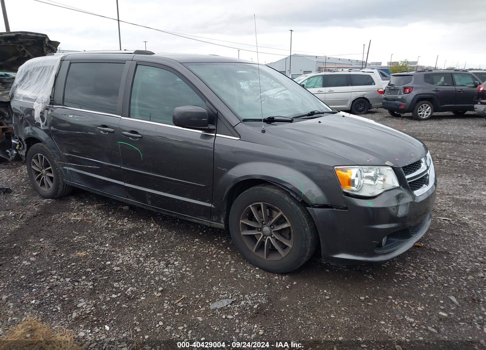 2017 DODGE GRAND CARAVAN SXT VIN: 2C4RDGCG8HR699795