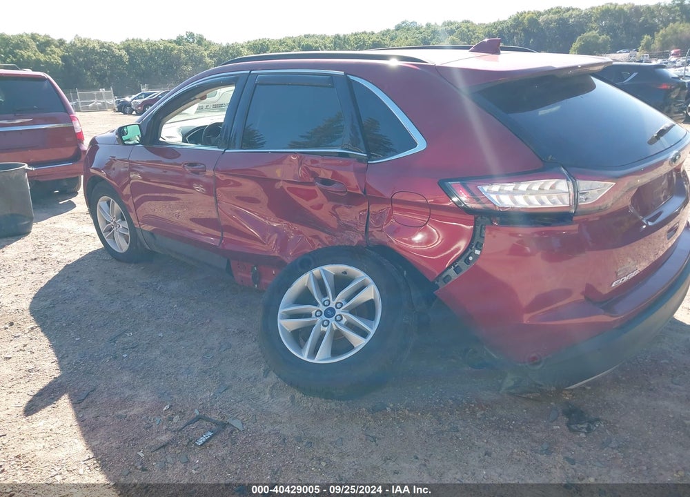 2015 FORD EDGE SEL VIN: 2FMTK4J98FBB15332