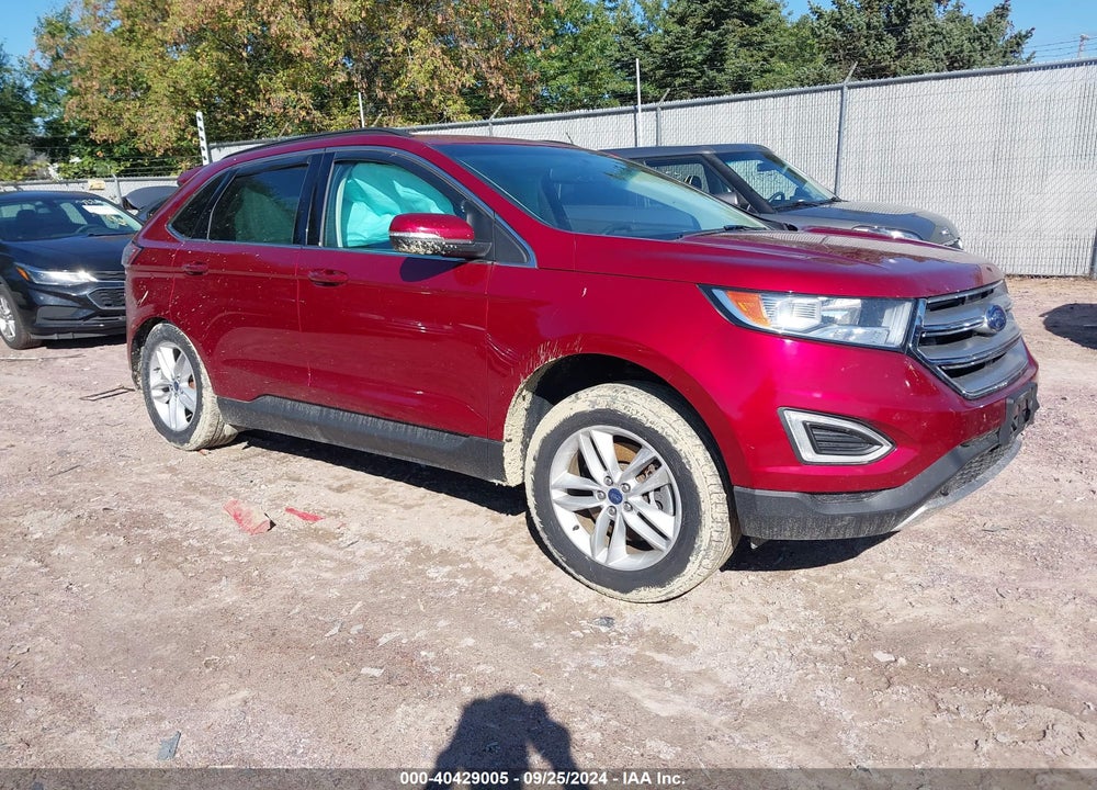 2015 FORD EDGE SEL VIN: 2FMTK4J98FBB15332