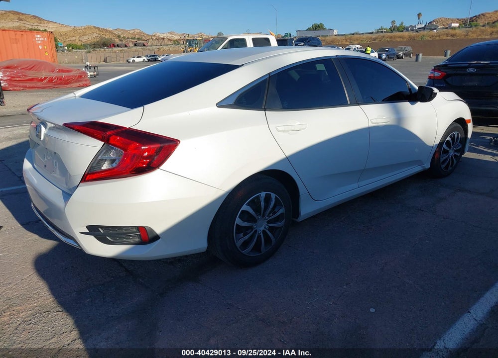 2020 HONDA CIVIC LX VIN: 2HGFC2F65LH571901