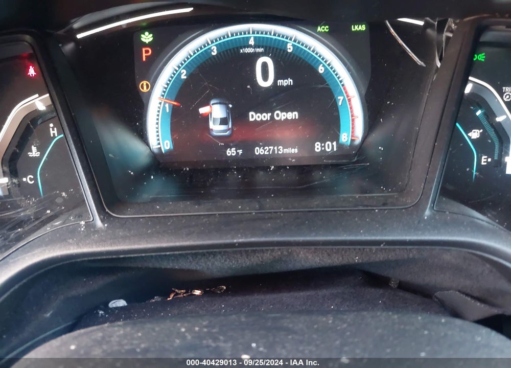 2020 HONDA CIVIC LX VIN: 2HGFC2F65LH571901
