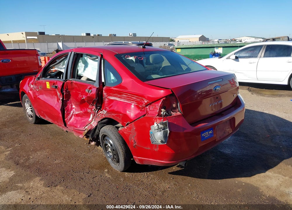 2009 FORD FOCUS SE VIN: 1FAHP35N39W225016