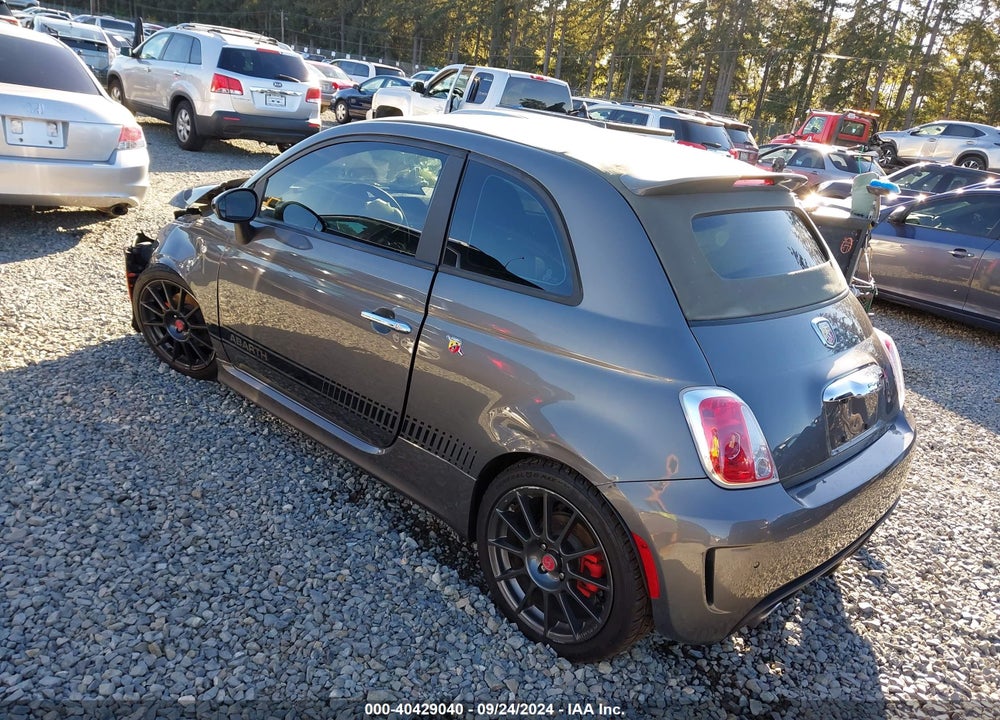 2013 FIAT 500C ABARTH VIN: 3C3CFFJH2DT707813