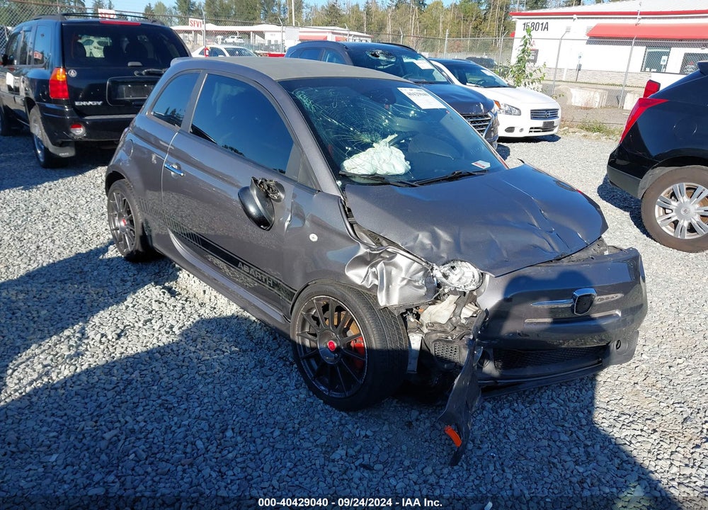 2013 FIAT 500C ABARTH VIN: 3C3CFFJH2DT707813