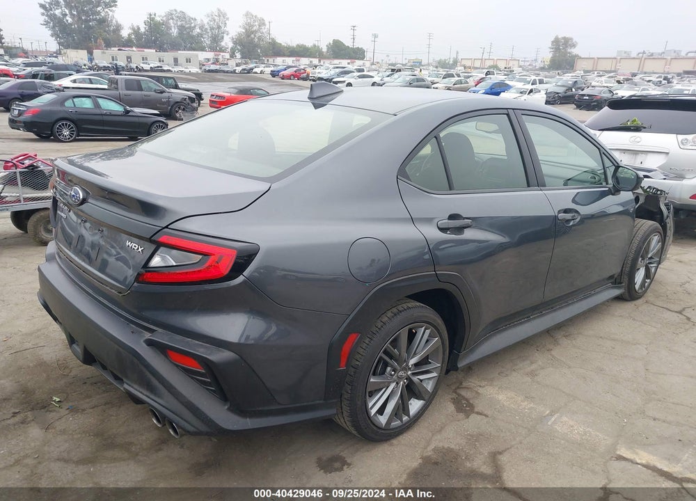 2022 SUBARU WRX VIN: JF1VBAA60N9018015