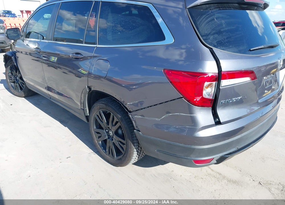 2021 HONDA PILOT 2WD SPECIAL EDITION VIN: 5FNYF5H23MB038477