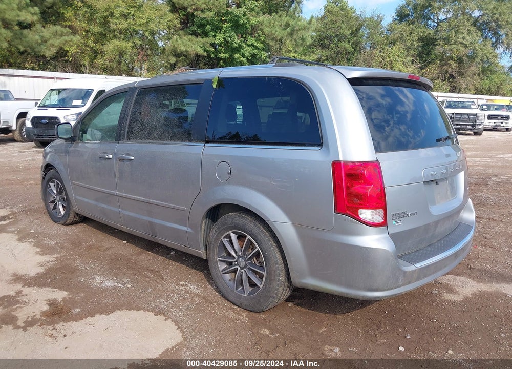 2017 DODGE GRAND CARAVAN SXT VIN: 2C4RDGCG7HR724282