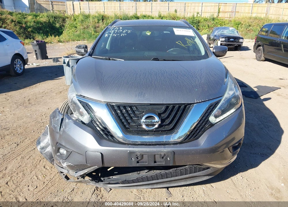 2018 NISSAN MURANO SV VIN: 5N1AZ2MH7JN146823
