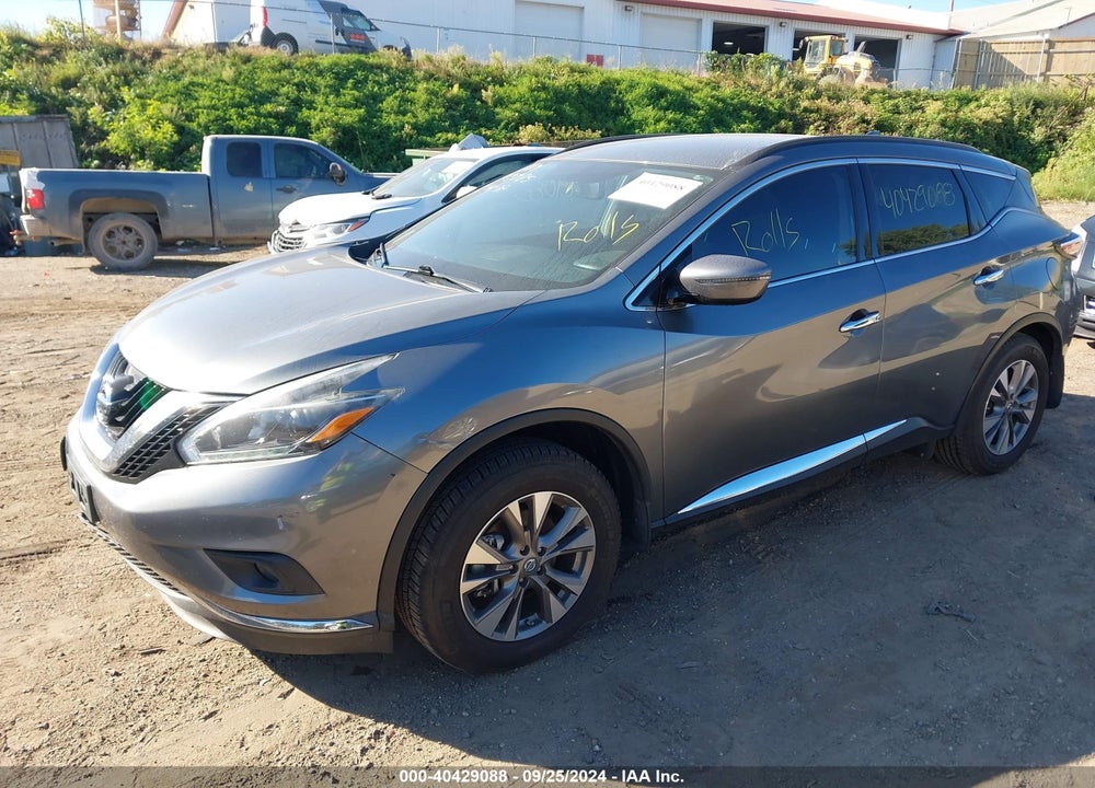 2018 NISSAN MURANO SV VIN: 5N1AZ2MH7JN146823