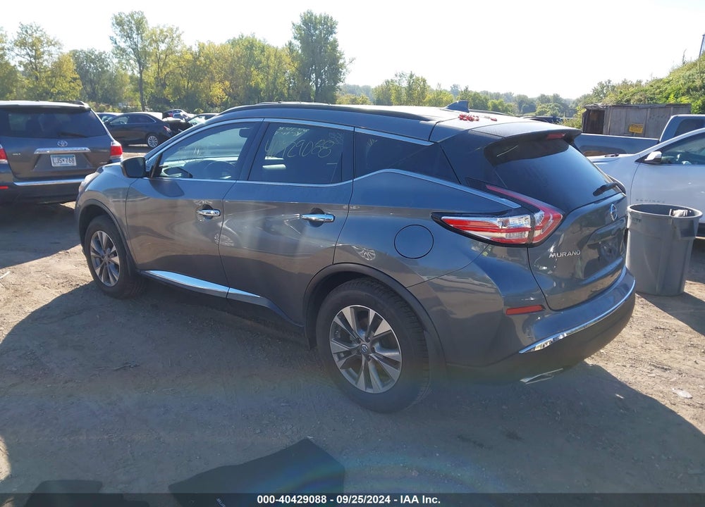 2018 NISSAN MURANO SV VIN: 5N1AZ2MH7JN146823