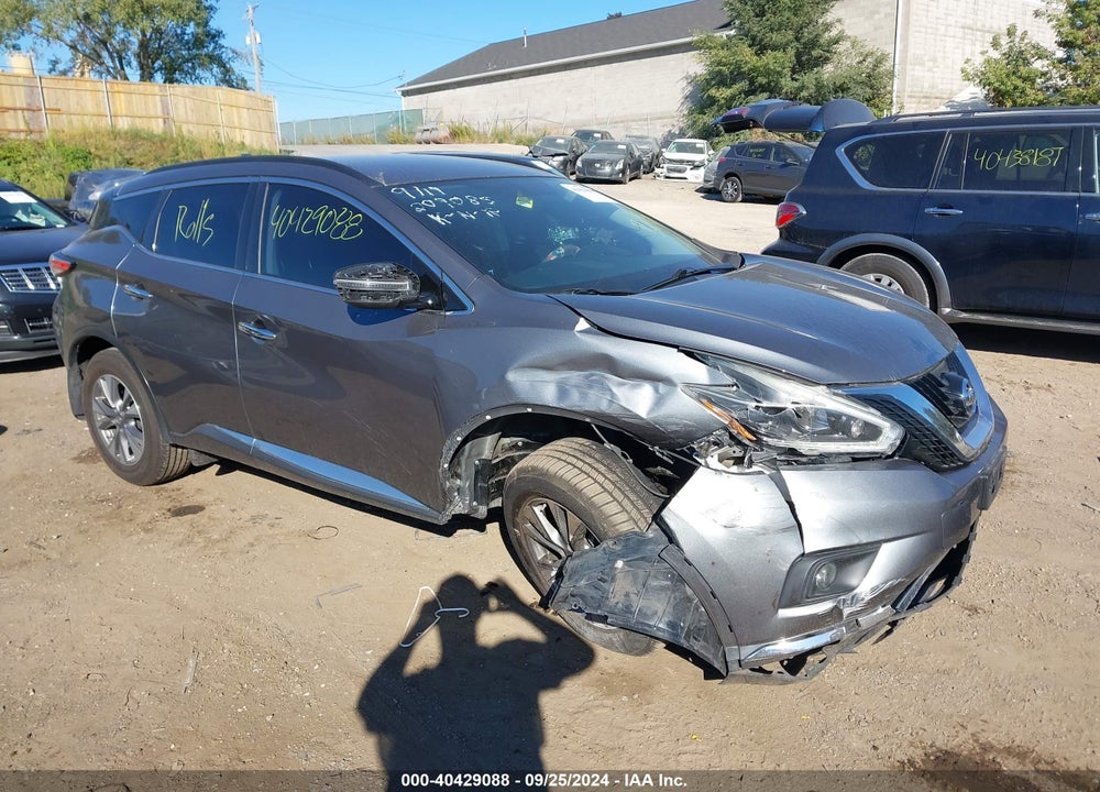 2018 NISSAN MURANO SV VIN: 5N1AZ2MH7JN146823