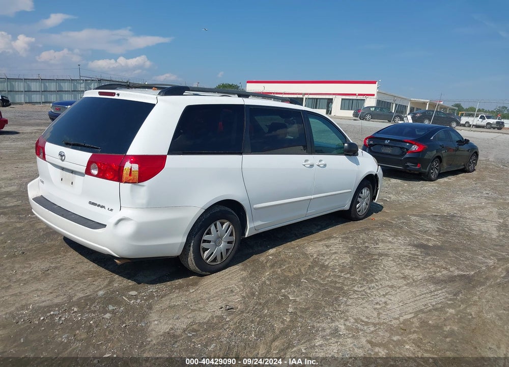 2008 TOYOTA SIENNA LE VIN: 5TDZK23C38S133251
