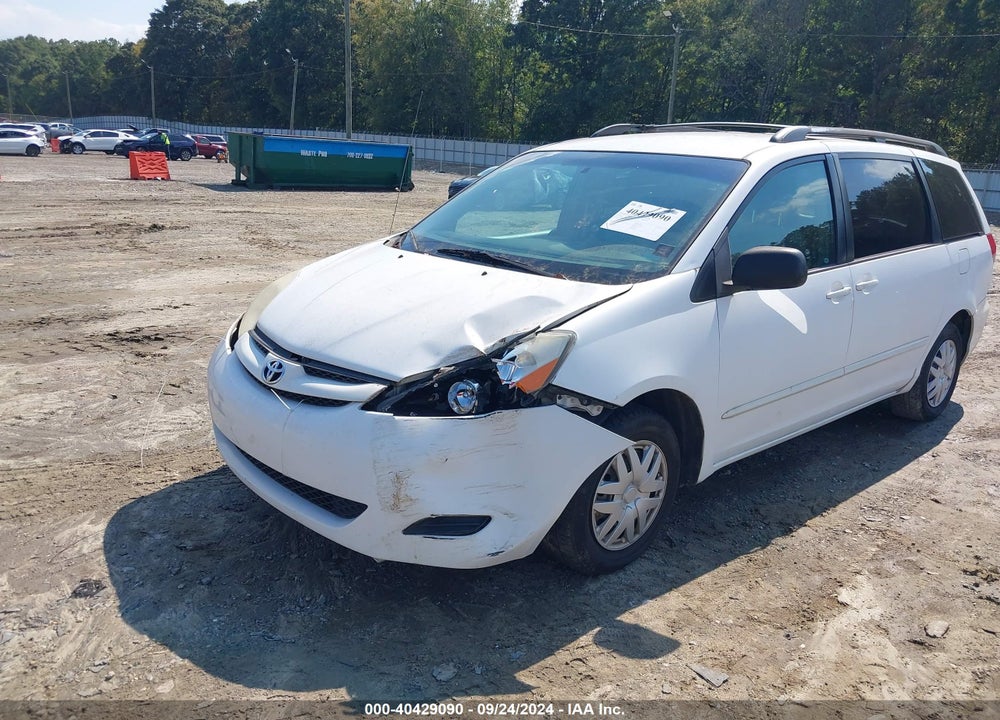 2008 TOYOTA SIENNA LE VIN: 5TDZK23C38S133251