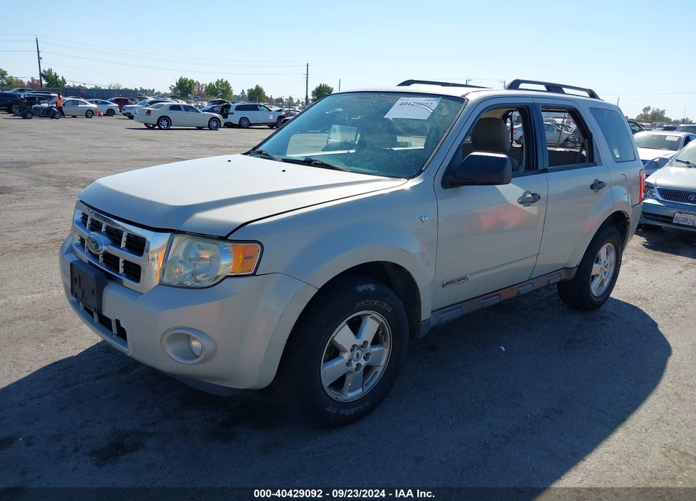 2008 FORD ESCAPE XLT VIN: 1FMCU03108KC18442