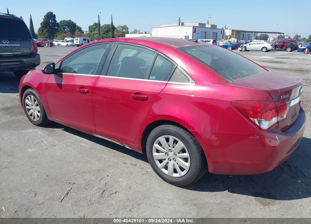 2011 CHEVROLET CRUZE 1LT VIN: 1G1PF5S91B7235287