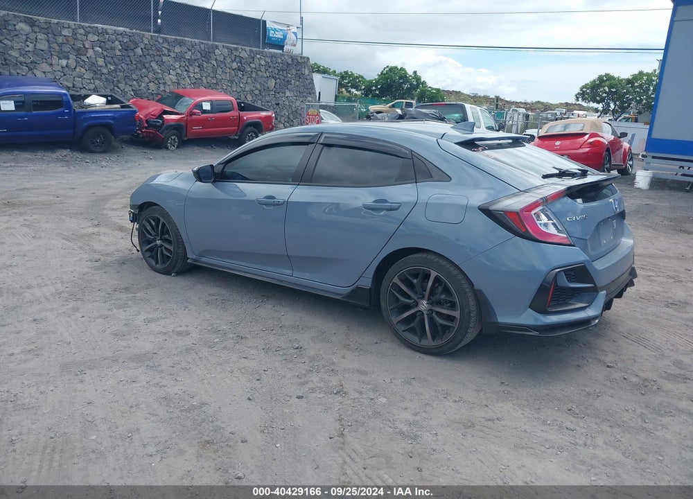 2021 HONDA CIVIC SPORT VIN: SHHFK7H41MU225537