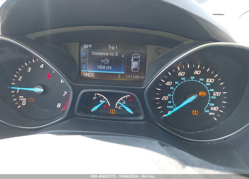 2014 FORD ESCAPE TITANIUM VIN: 1FMCU0JX1EUE24053