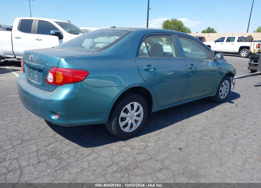 2009 TOYOTA COROLLA VIN: JTDBL40E499094122
