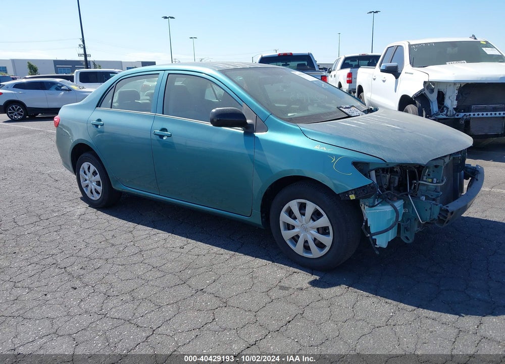 2009 TOYOTA COROLLA VIN: JTDBL40E499094122