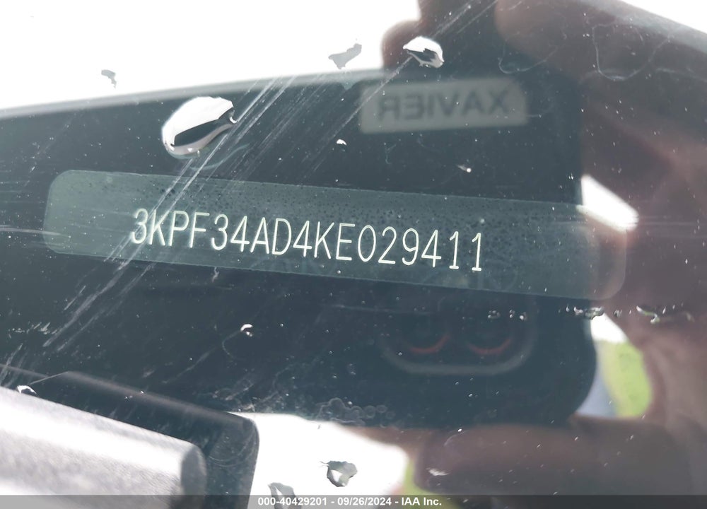 2019 KIA FORTE S VIN: 3KPF34AD4KE029411