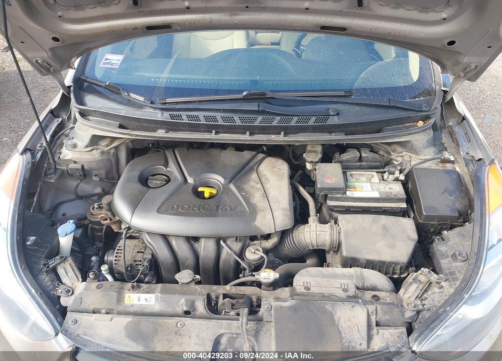 2013 HYUNDAI ELANTRA GLS VIN: 5NPDH4AE5DH341754