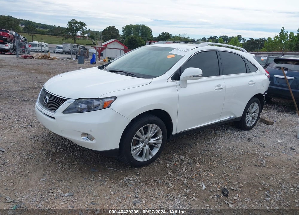 2011 LEXUS RX 450H VIN: JTJBC1BA1B2418552