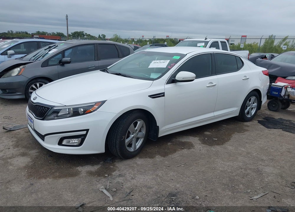 2015 KIA OPTIMA LX VIN: KNAGM4A77F5641550