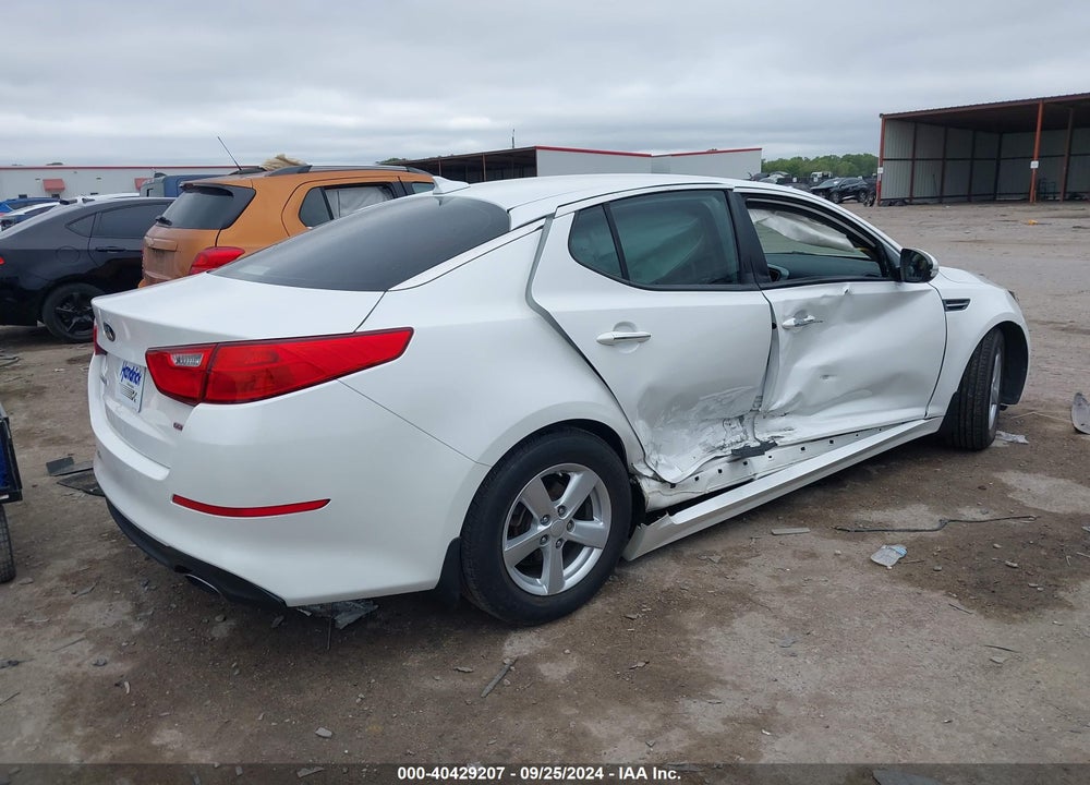 2015 KIA OPTIMA LX VIN: KNAGM4A77F5641550