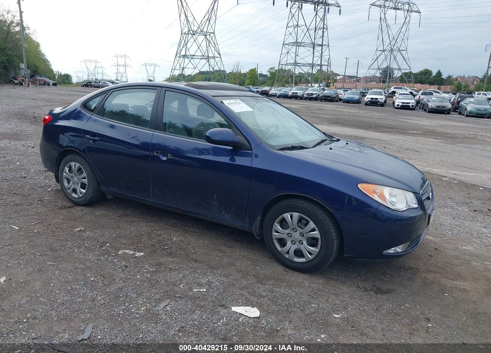2009 HYUNDAI ELANTRA GLS VIN: KMHDU46D99U770335