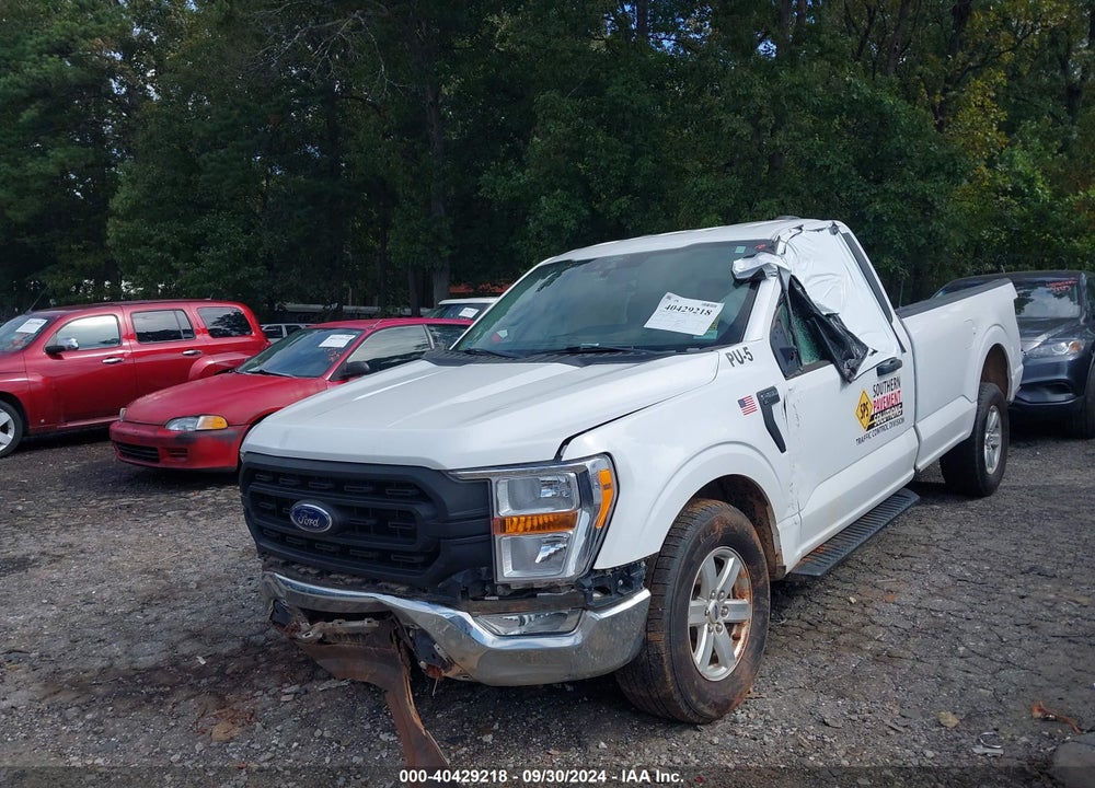 2022 FORD F-150 XL VIN: 1FTMF1C55NKD54556