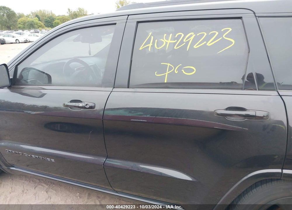 2014 CHEROKEE JEEP GRAND  OVERLAND VIN: 1C4RJFCG0EC172096