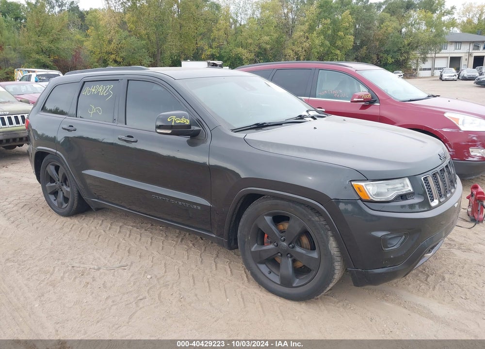 2014 CHEROKEE JEEP GRAND  OVERLAND VIN: 1C4RJFCG0EC172096