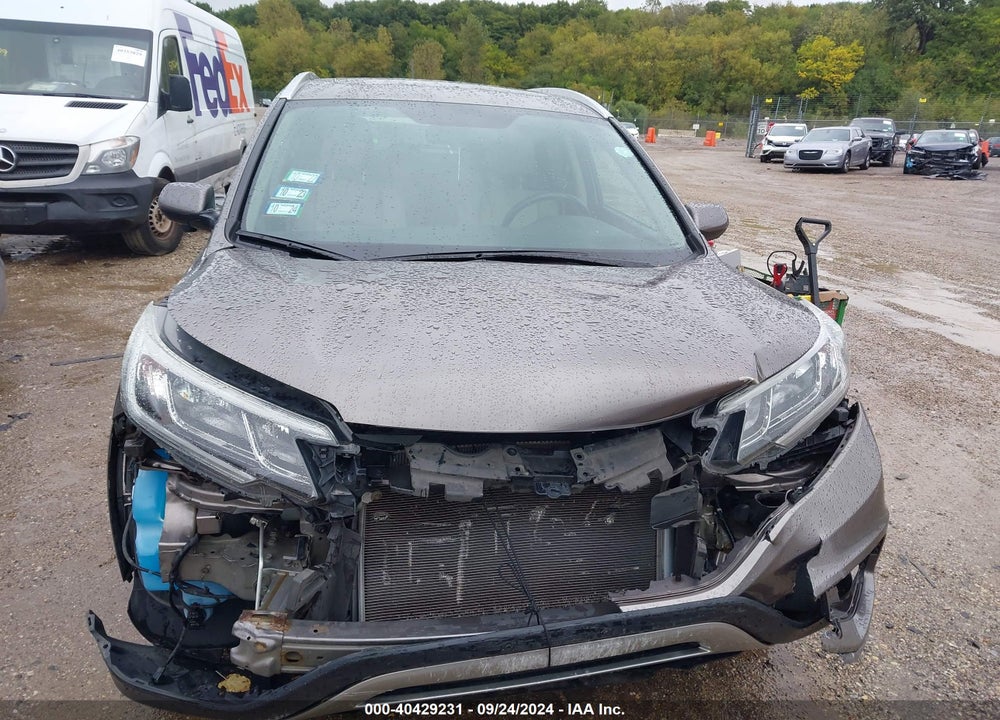 2016 HONDA CR-V EX-L VIN: 5J6RM4H73GL040192