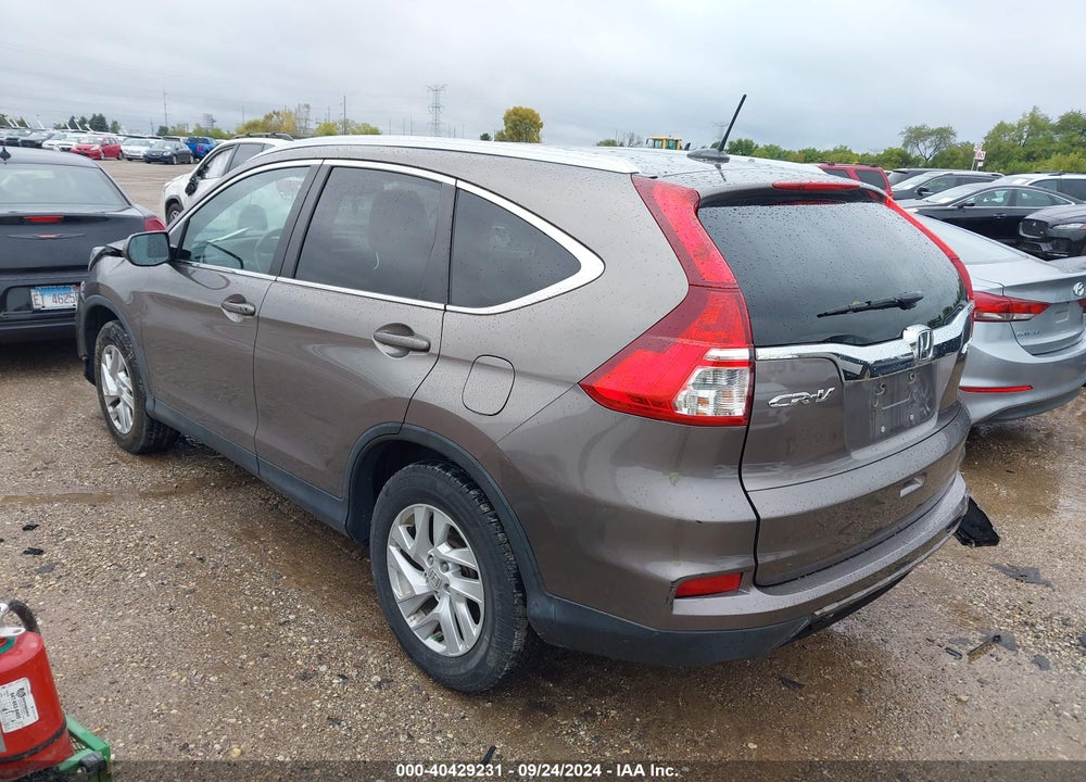 2016 HONDA CR-V EX-L VIN: 5J6RM4H73GL040192
