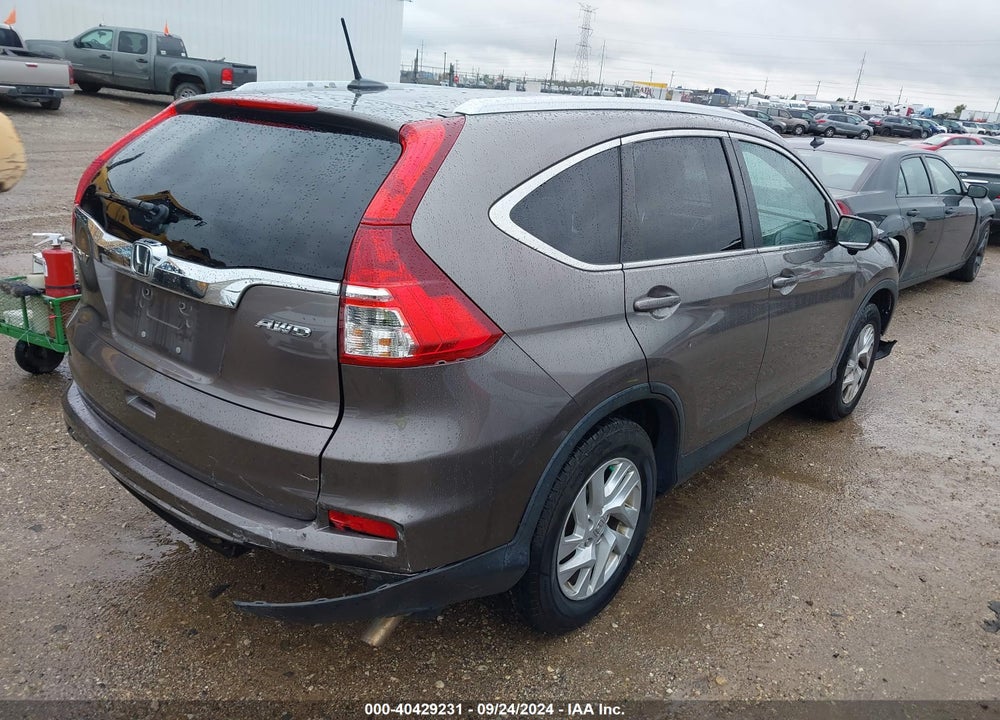 2016 HONDA CR-V EX-L VIN: 5J6RM4H73GL040192