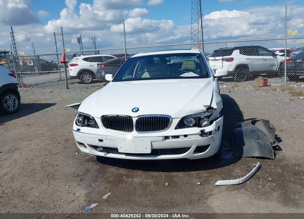 2008 BMW 750LI VIN: WBAHN83538DT78258