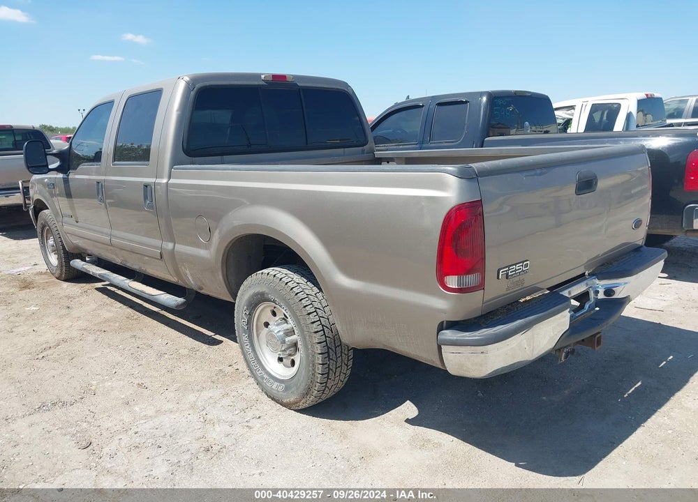 2002 FORD F-250 VIN: 1FTNW20F62EA26421