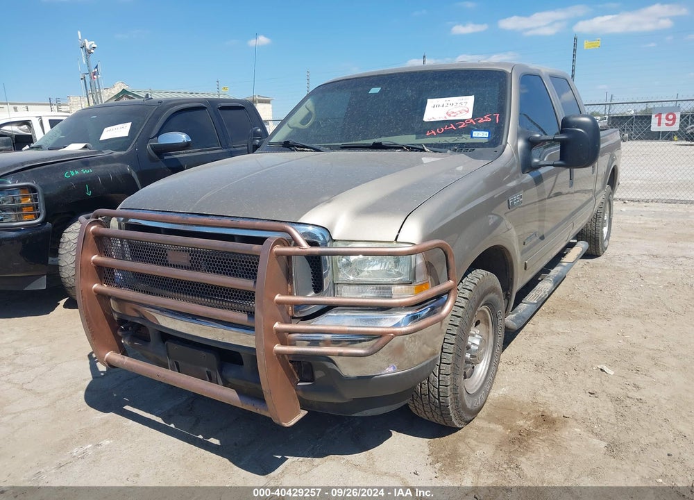 2002 FORD F-250 VIN: 1FTNW20F62EA26421