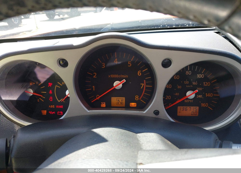 2005 NISSAN 350Z TOURING VIN: JN1AZ36AX5M750259