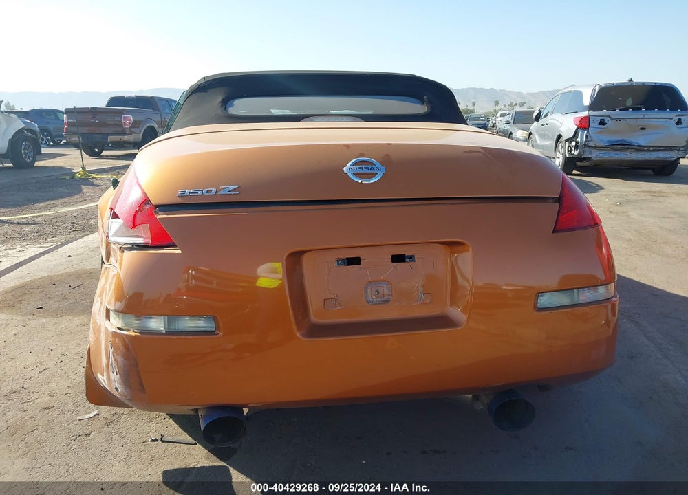 2005 NISSAN 350Z TOURING VIN: JN1AZ36AX5M750259