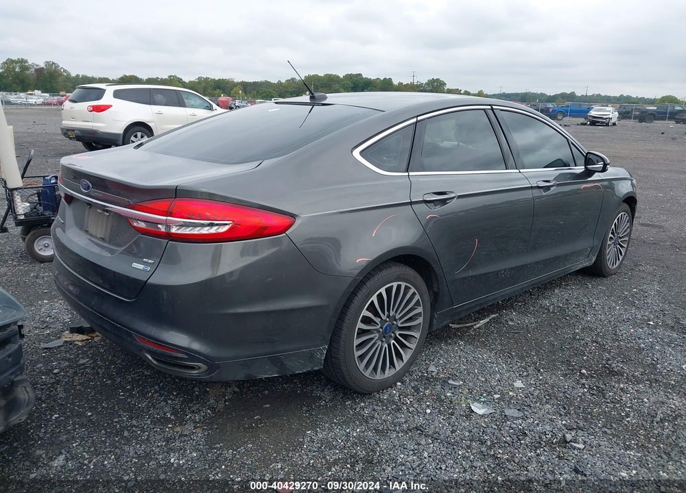 2017 FORD FUSION SE VIN: 3FA6P0T98HR140394