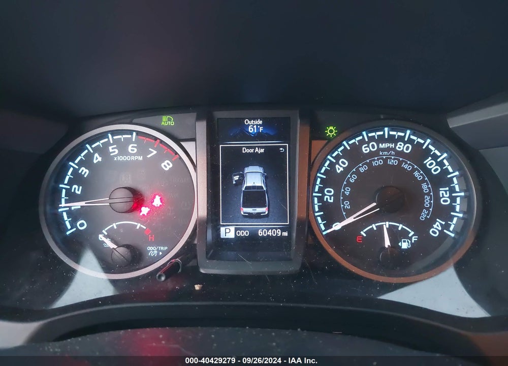 2019 TOYOTA TACOMA TRD OFF ROAD VIN: 3TMCZ5AN7KM243265
