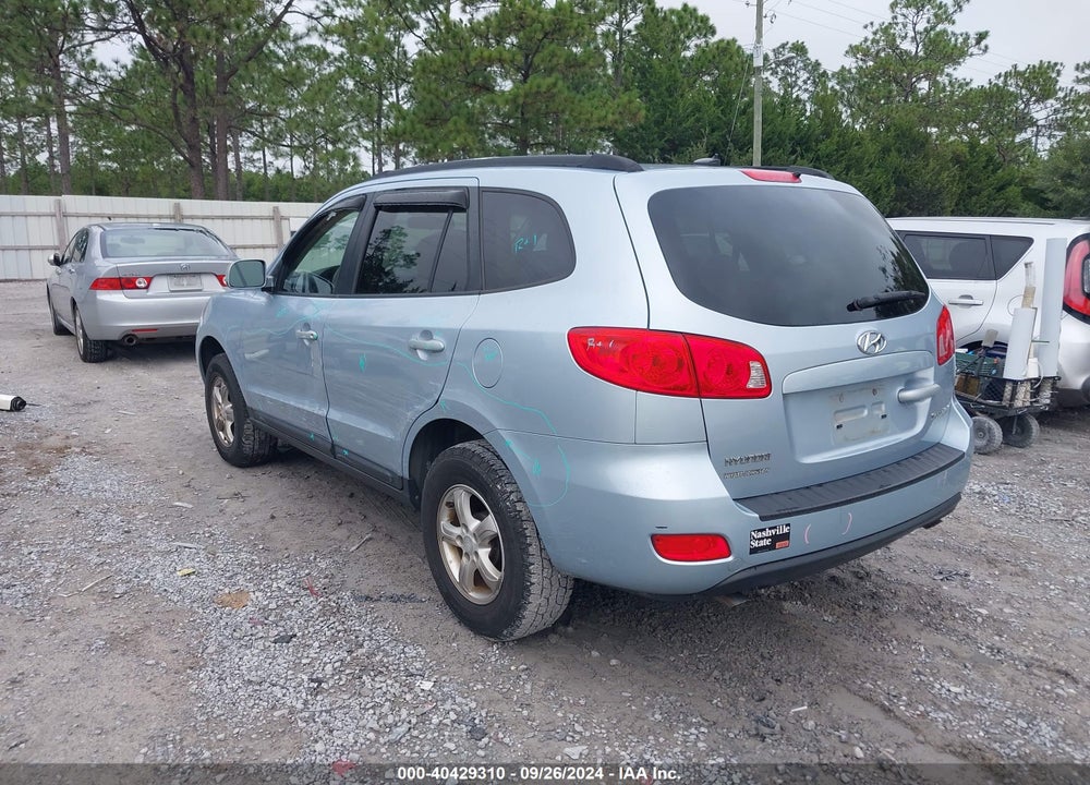 2008 HYUNDAI SANTA FE GLS VIN: 5NMSG13D48H210203