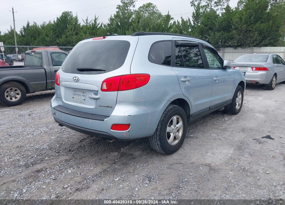 2008 HYUNDAI SANTA FE GLS VIN: 5NMSG13D48H210203