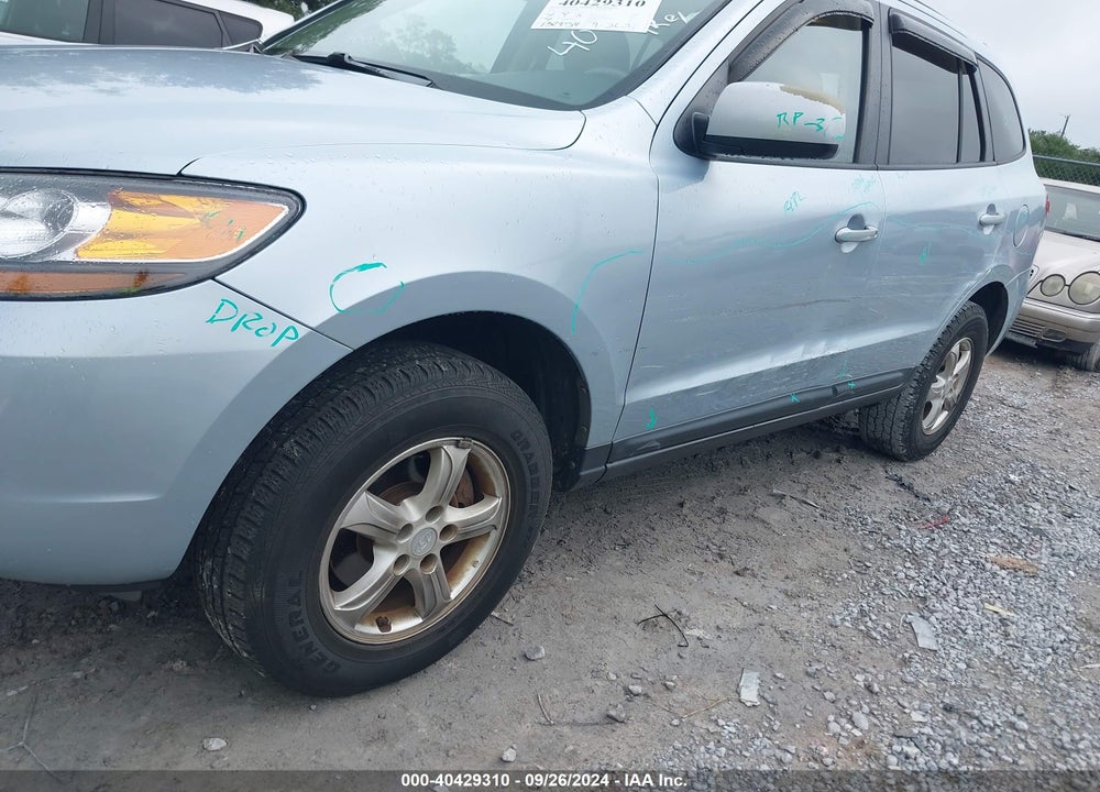 2008 HYUNDAI SANTA FE GLS VIN: 5NMSG13D48H210203