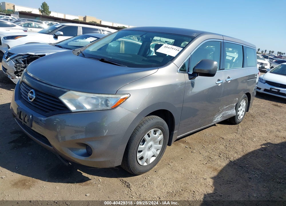 2015 NISSAN QUEST S VIN: JN8AE2KP8F9130452