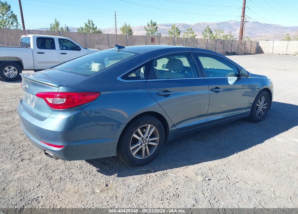 2016 HYUNDAI SONATA SE VIN: 5NPE24AF3GH269262